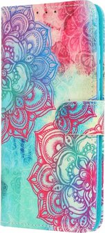 Samsung S23 Plus met Mandala Print - Book Case