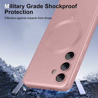 Samsung S24 - Roze - MagSafe Matte TPU