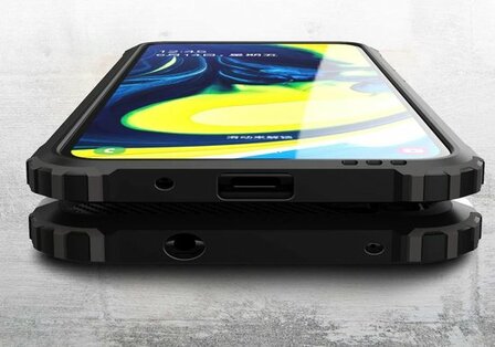 M11 - Armor Back Cover &amp;amp; Glas - Zwart
