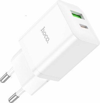 Hoco N28W Smartphone oplader - Snellader USB-C - PD20W