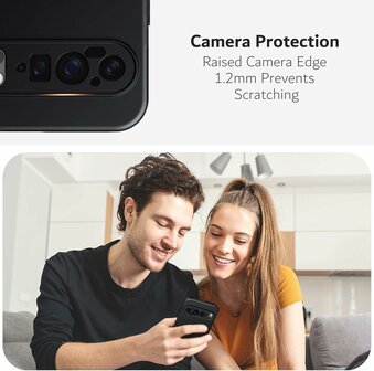 Pixel 9 Pro XL - Zwart -- Siliconen Back Cover