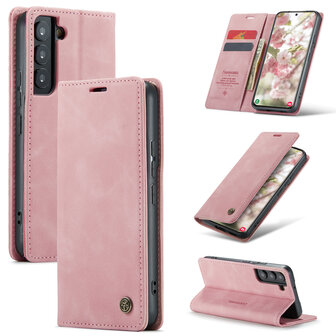 Samsung S24 Pale Pink - Book Case