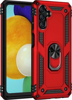 Samsung M23 Rood - Armor met Kickstand Ring