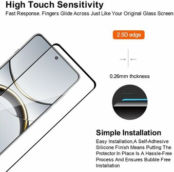 Find X8 Pro - Full Glas - 2 Stuks