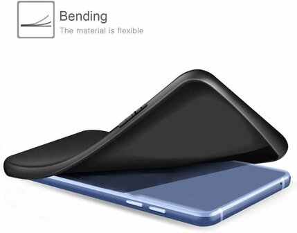 Poco X7 Pro - Siliconen Back Cover - Zwart