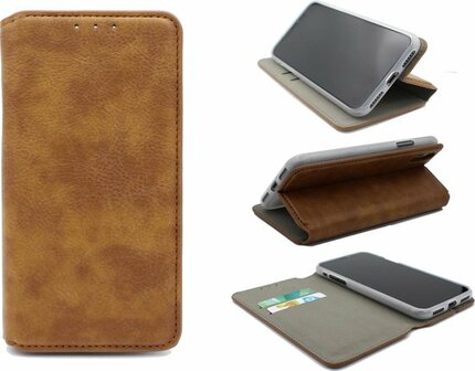 Samsung S20 - HQ Slim Book Case - Bruin