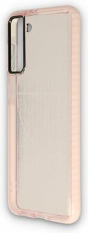 Samsung S21 Roze - Anti Shock Gel Armor