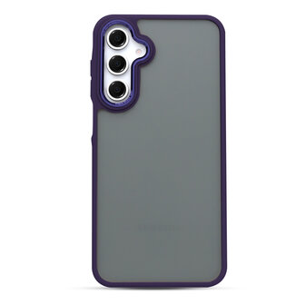 Samsung S24 FE - Frame Back Cover - Paars