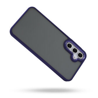 Samsung S24 FE - Frame Back Cover - Paars