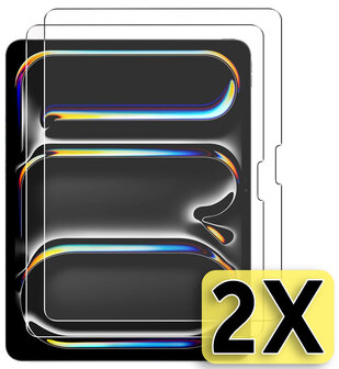 iPad Pro 13 2024 - Screenprotector - 2 Stuks