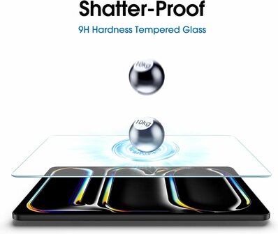 iPad Pro 13 2024 - Screenprotector - 2 Stuks
