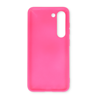 Samsung S23 Plus - HQ TPU Back Cover - Neon Roze