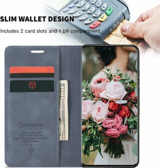 Samsung A22 5G Shadow Gray - Book Case