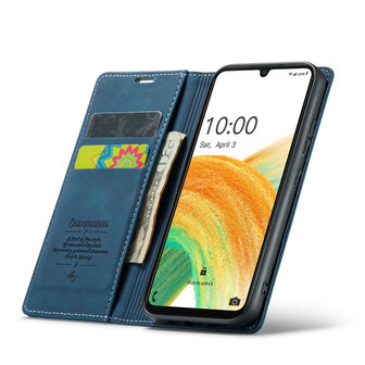 Samsung A23 5G Navy Blue - Book Case
