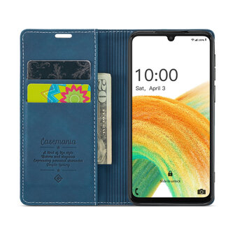 Samsung A23 5G Navy Blue - Book Case