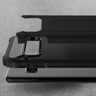 Samsung S10 Plus - Armor Back Cover - Zwart