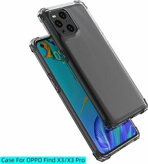 Find X3 Pro - Anti-Shock - Transparant