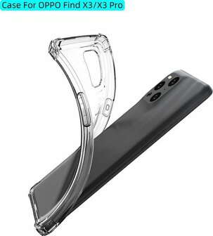 Find X3 Pro - Anti-Shock - Transparant
