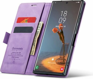 Samsung S22 Ultra Bright Lila - Book Case