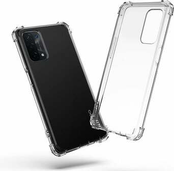 Oppo A54 5G &amp;amp; A74 5G - Anti Shock - Transparant