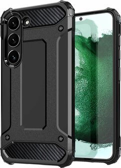 Samsung S23 Plus Zwart - Anti Shock Armor