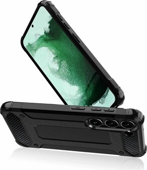 Samsung S23 Plus Zwart - Anti Shock Armor