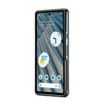 Pixel 7A - Back Cover met Kaarthouder - Sienna Brown