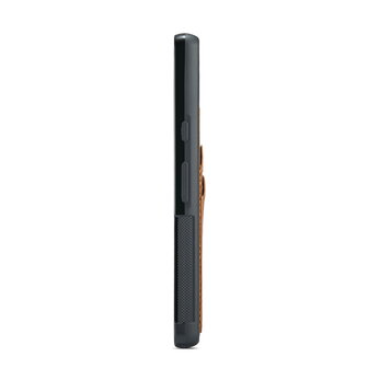 Pixel 7A - Back Cover met Kaarthouder - Sienna Brown