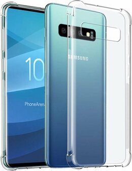 Samsung S10 Plus - Anti Shock Hybrid - Transparant