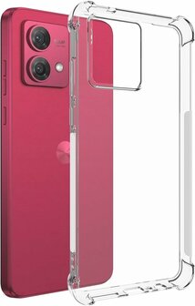 Moto G84 - Anti-Shock - Transparant