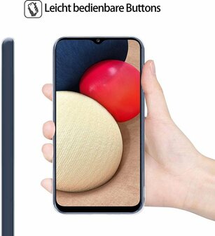 Samsung A02S - Siliconen Back Cover - Transparant