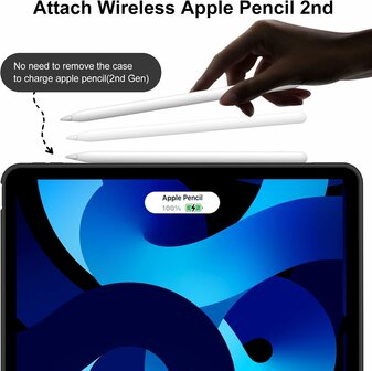iPad Air 11 - Air 10.9 - Zwart  - Smart Cover