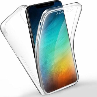 Samsung A9 2018 - Dubbelzijdig 360&deg; Case - Transparant