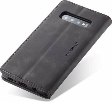 Samsung S10 Charcoal Gray - Book Case