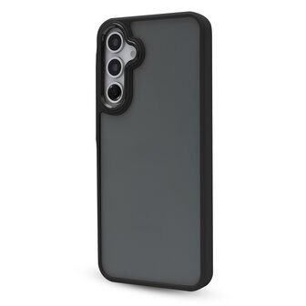 Samsung S24 FE - Frame Back Cover - Zwart