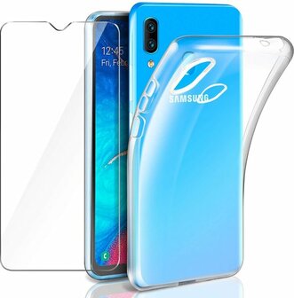 A20e - Back Cover &amp;amp; Glas - Transparant