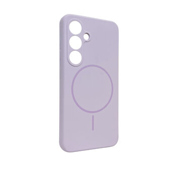 Samsung S25 - Paars - Zachte MagSafe Liquid Case