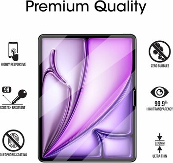 iPad Air 6 (13 inch) - Screenprotector - 2 Stuks