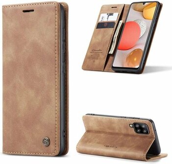 Samsung A42 5G Sienna Brown - Book Case