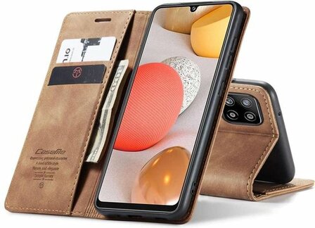 Samsung A42 5G Sienna Brown - Book Case