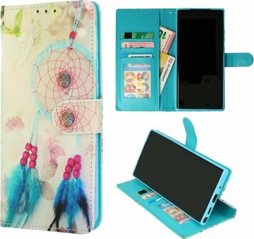 Samsung S23 Ultra met Dromenvanger Print - Book Case