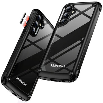 Samsung A15 Zwart - Armor Back Cover
