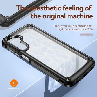 Samsung A15 Zwart - Armor Back Cover