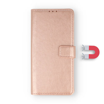 Samsung S23 Plus - Book Case - Rosegoud