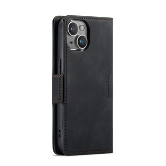 iPhone 15 Plus Charcoal Gray - MagSafe Book Case