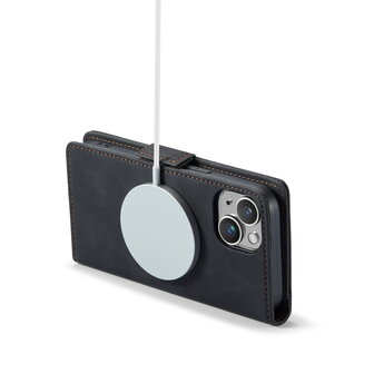 iPhone 15 Plus Charcoal Gray - MagSafe Book Case