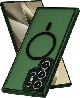 Samsung S23 Ultra - Matte MagSafe Armor - Groen