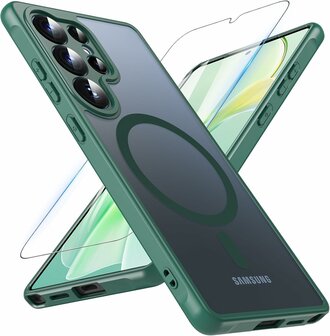 Samsung S23 Ultra - Matte MagSafe Armor - Groen