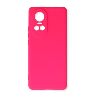 Reno 10 &amp;amp; Reno 10 Pro - Siliconen Back Cover - Neon Roze