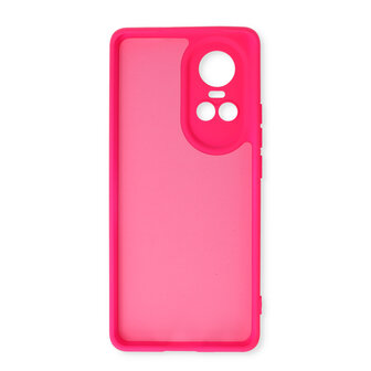 Reno 10 &amp;amp; Reno 10 Pro - Siliconen Back Cover - Neon Roze
